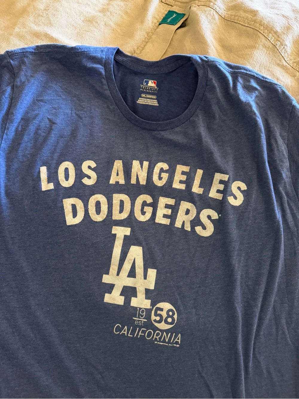 Lot of 3 Los Angeles Dodgers T-Shirts size 3X